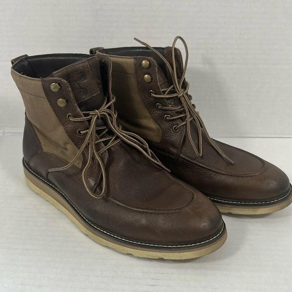 Flag LTD Men's Vibrant Sole leather‎ hiking boots waterproof Mens 11.5 Used